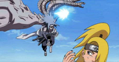 Naruto Shippuuden: Sasuke vs Deidara-Recap 121 -125